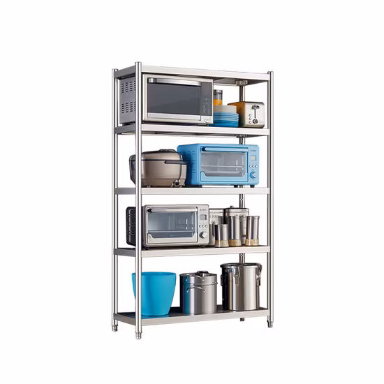 Scaffale commerciale in acciaio inossidabile per attrezzature da cucina in acciaio inossidabile